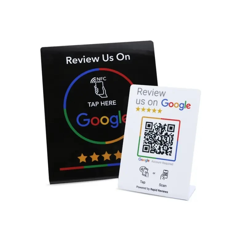 Customizable Social Media Feedback Stand